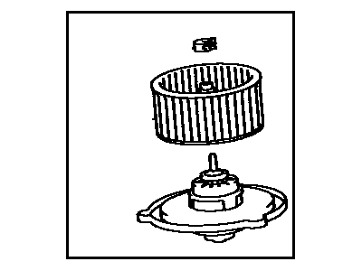 Toyota Celica Blower Motor - 87103-20100