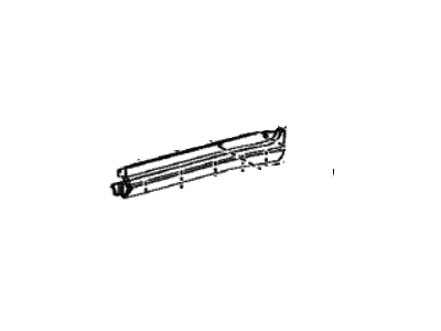 Toyota 75856-0C902 Moulding,  Rocker Panel,  Rear LH