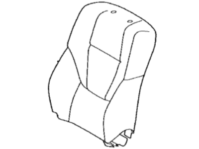 Toyota 71073-AN010-E0 Cover,  Front Seat Back,  RH(For Separate Type)