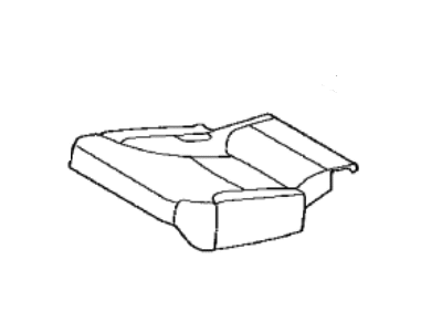 Toyota 71076-AN020-C0 Cover Sub-Assy,  Rear Seat Cushion,  LH