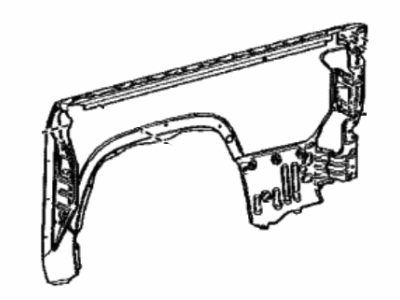 Toyota 65500-0C250 Panel Assy,  Rear Body Side,  RH