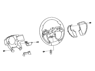 Toyota Tundra Steering Wheel - 45100-0C470-C0