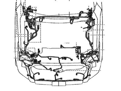 Toyota 82114-0C170 Wire,  Engine Room,  NO.4