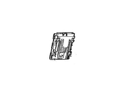 Toyota 89661-0CQ60 Computer,  Engine Control