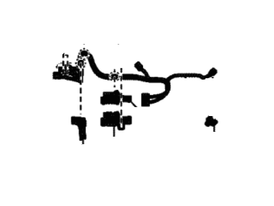 Toyota 82119-0C040 Wire,  Engine Room,  No.5