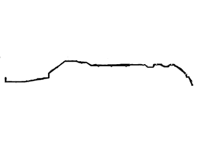 Toyota 47324-0C160 Tube,  Rear Brake,  NO.4