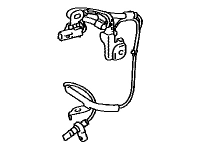 Toyota Sienna Speed Sensor - 89542-08010