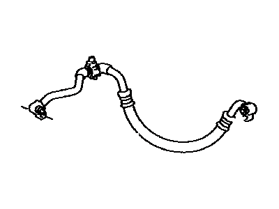 Toyota Matrix A/C Hose - 88704-02540
