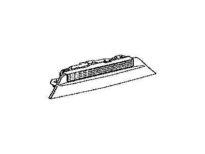 Toyota 81570-12360 Lamp Assy,  Center Stop