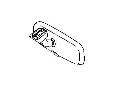 1987 Toyota Tercel Car Mirror - 87810-19015-21