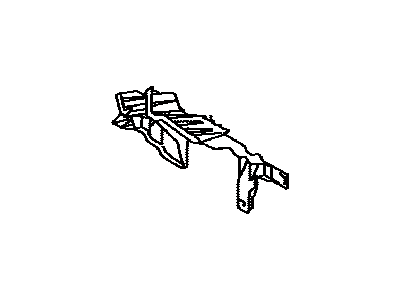 Toyota 52617-74030 Absorber, Radiator Support, Upper