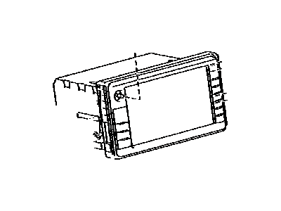 Toyota 86140-0C310 Receiver Assy,  Radio & Display