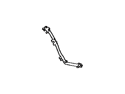 85371-74010 Toyota Clamp, Rear Washer Hose Illustration 1 of 1