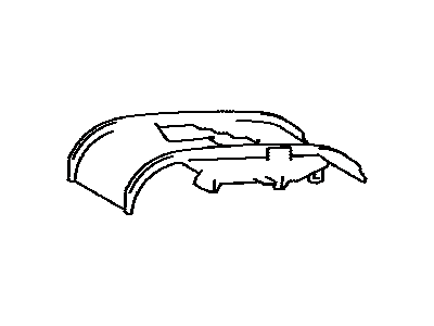 Toyota 35974-74020 Housing, Position Indicator, Lower