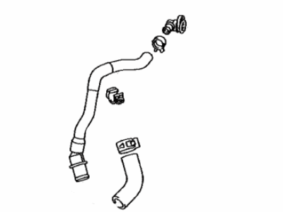 Toyota G90C0-74010 Hose Assembly, Inverter Cooling