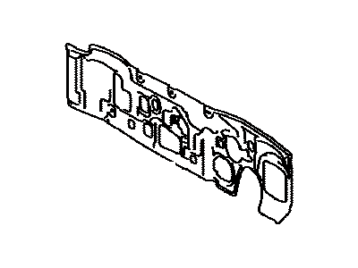 Toyota 55223-35100 Insulator,  Dash Panel,  Outer