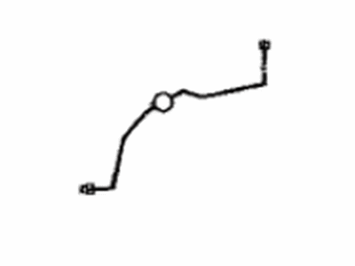 Toyota 47323-74030 Tube, Rear Brake