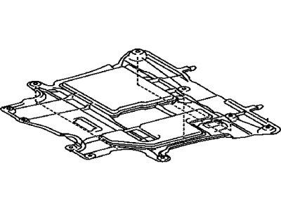Toyota 51410-0R060 Cover Assembly, Motor Under
