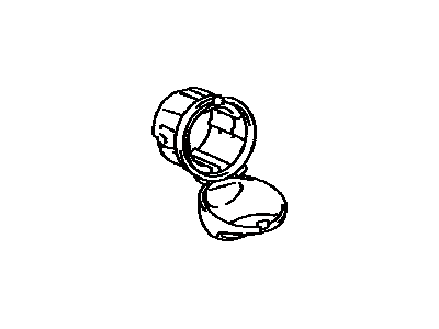 Toyota 85535-35030-E1 Cover,  Power Outlet Socket,  No.1