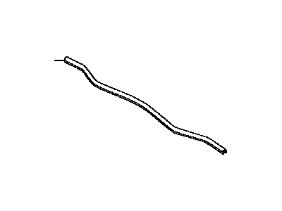 Toyota 53383-48040 Seal,  Hood To Cowl Top