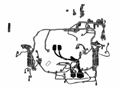 Toyota 82111-74320 Wire, Front Compartment, Main