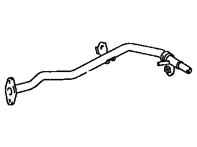 Toyota 16268-75020 Pipe,  Water By-Pass,  NO.1