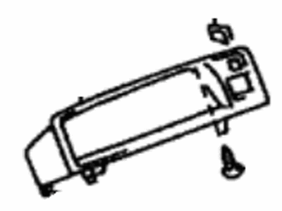 Toyota 55411-34010 Cluster Visor
