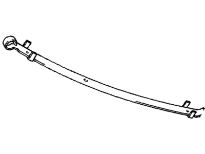 Toyota 48202-34090 Leaf,  Rear Spring,  NO.2