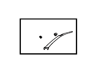Toyota 62212-34010-B1 Pillar Molding