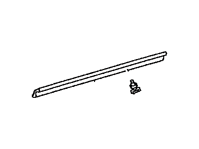 Toyota 67864-34020 Weatherstrip