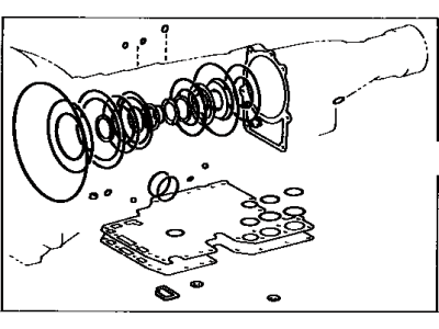 Toyota 04351-35170 Gasket Kit,  Automatic Transmission Overhaul