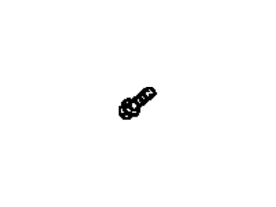 Toyota 90119-10740 Bolt, With Washer