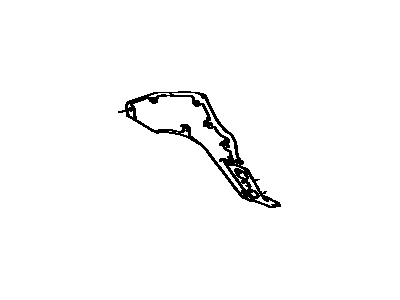 Toyota 55225-34010 Heat Shield
