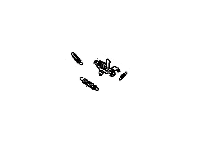 Toyota 53510-34010 Lock Assembly