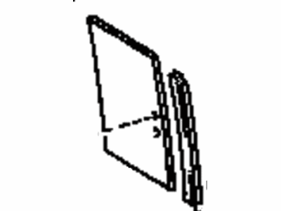 Toyota 64807-34030 Glass