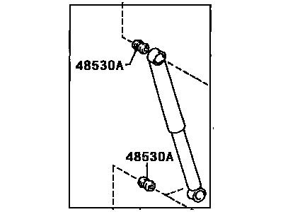 Toyota T100 Shock Absorber - 48531-80439
