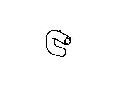Toyota 87245-34100 Hose,  Heater Water,  Inlet E