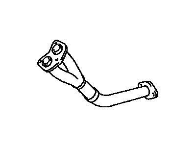 Toyota T100 Exhaust Pipe - 17410-65070