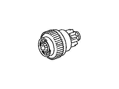 Toyota 28011-01020 Clutch Sub-Assy,  Starter