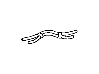 Toyota 95333-06060 Hose (For Rear Axle Breather)