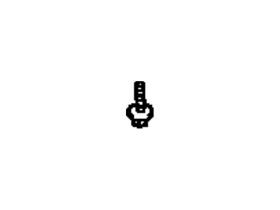 Toyota 90119-10477 Bolt, With Washer
