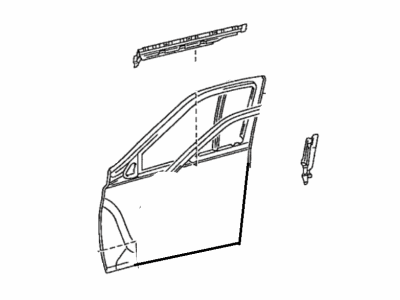 Toyota 67002-34011 Door Shell
