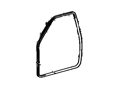 Toyota 62312-34010 Weatherstrip