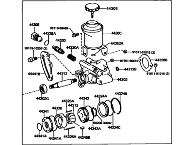 Toyota Power Steering Pump - 44320-0W020