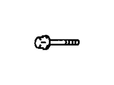 Toyota 90105-08020 Bolt(For Transaxle Case & Transmission Case Setting)