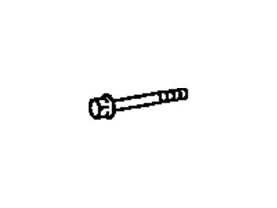 Toyota 90105-10092 Bolt, Washer Based H