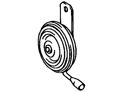 Toyota 86510-06010 Horn Assembly, High Pitched
