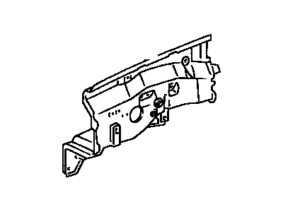 Toyota 53702-34030 Wheelhouse