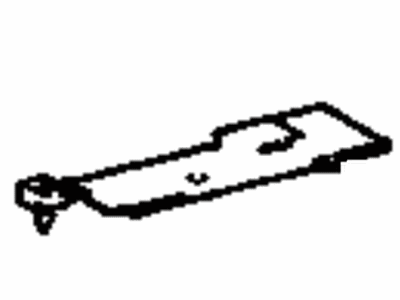 Toyota 58540-34010-B1 Mat Assembly, Floor, Rear Passenger Side