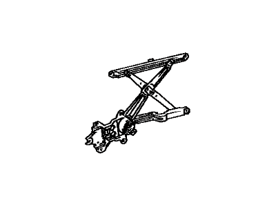 Toyota T100 Window Regulator - 69810-0W010